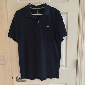 Southern tide polo size medium navy blue